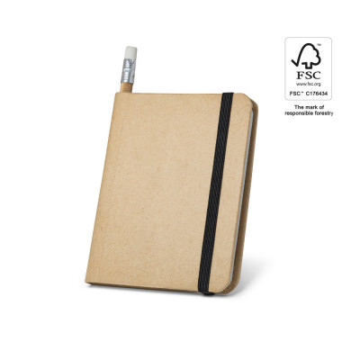 BRONTE. A7 notepad with plain sheets